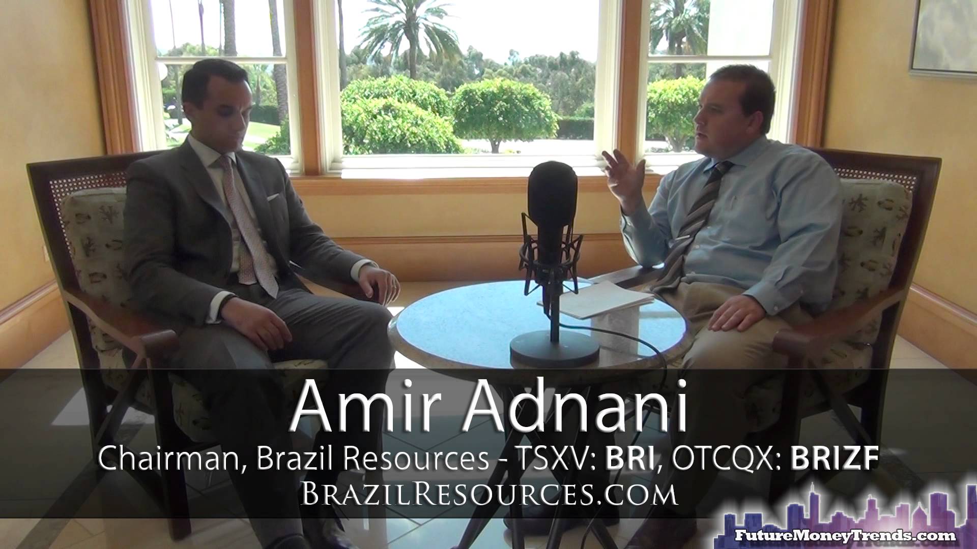 Amir Adnani Interview, CEO of Brazil Resources